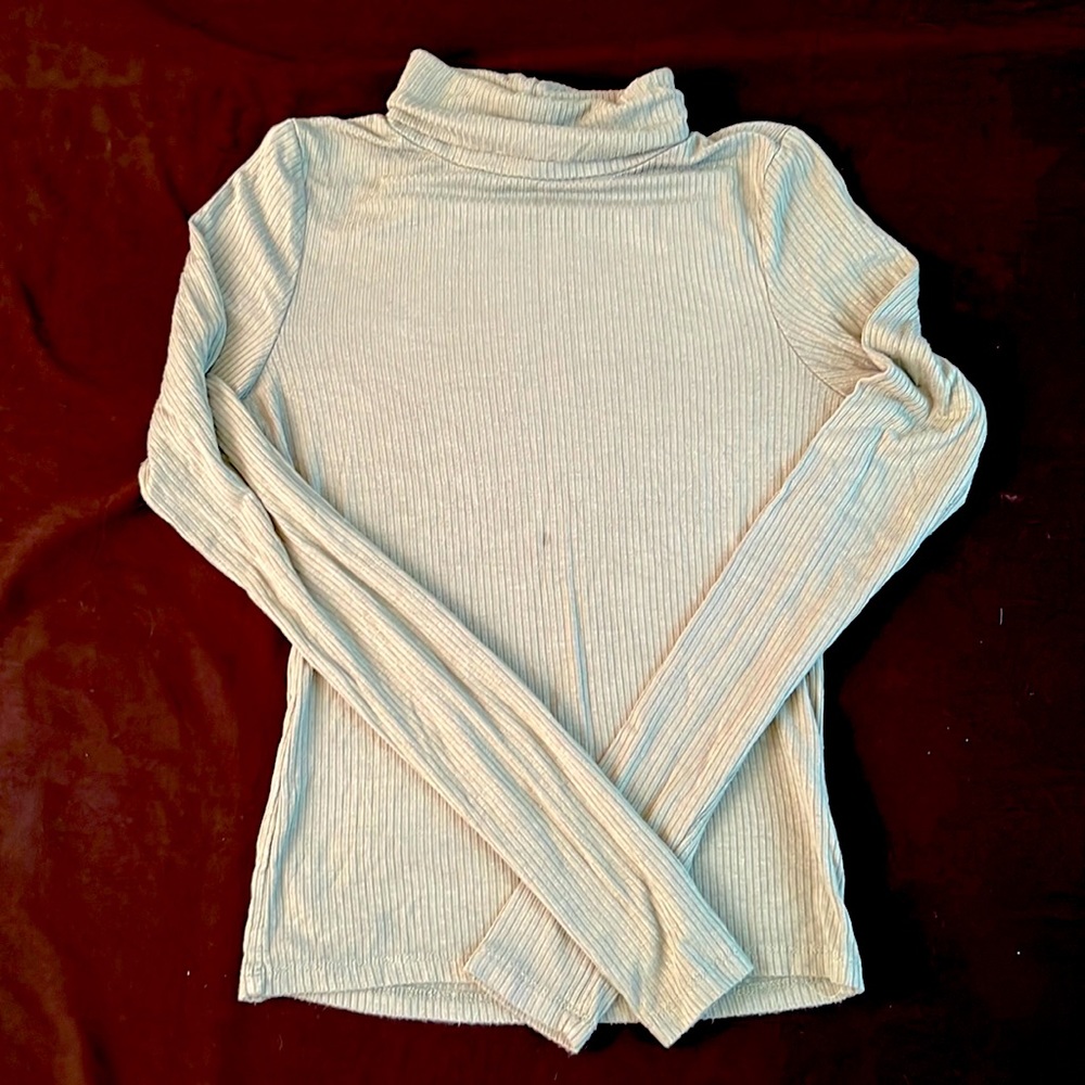 Rubbed turtleneck
